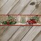 2 1/2" Wired Ribbon Christmas Red/Green Trucks on Burlap - 10 Yards